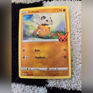 Cubone 2021 Halloween Pokemon card